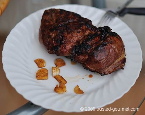 bbq4 Well grilled lamb & garlic