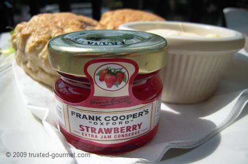 The strawberry jam