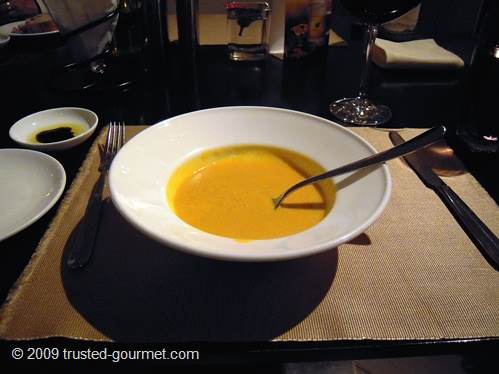 Creamy pumkin soup