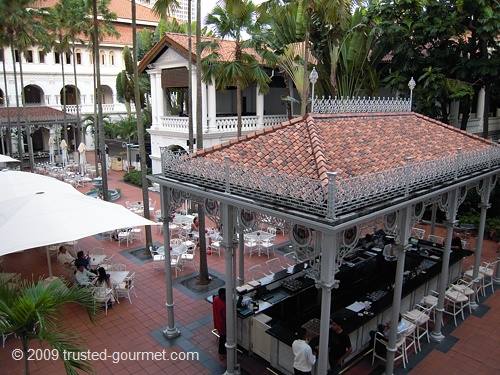 Another interior view of Raffles Hotel